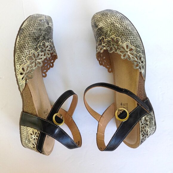 L'artiste leather clog/sandal 40 - Picture 2 of 8